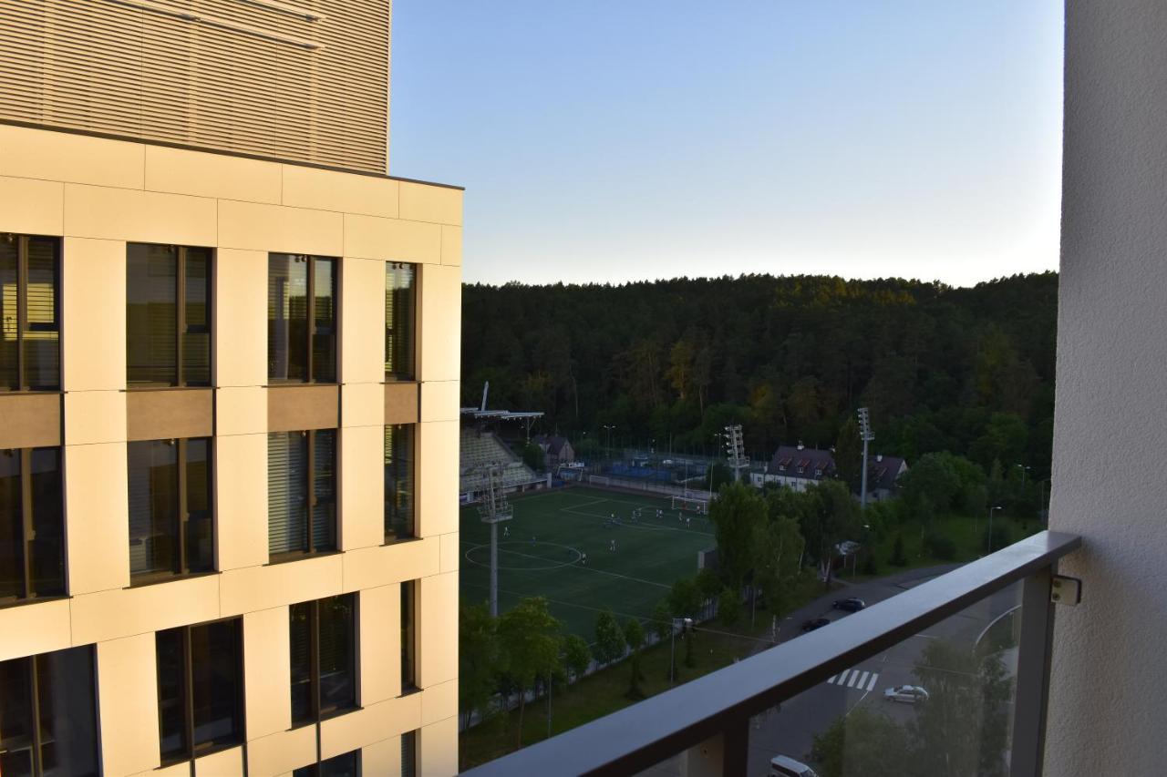 White Apartment Modern Tower Atal Gdynia Exterior photo